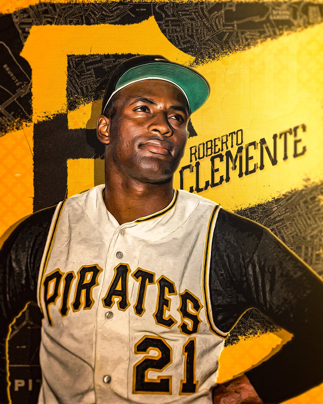 MLB on X: Today, we remember Roberto Clemente, a great baseball