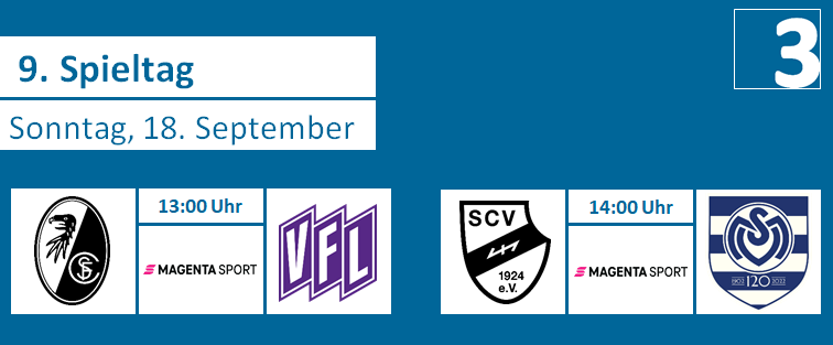 liga3online's tweet photo. Der VfL Osnabrück gastiert bei der U23 des SC Freiburg und der SC Verl empfängt den MSV Duisburg.
#SCFVFL #SCVMSV https://t.co/bwSIFS42My