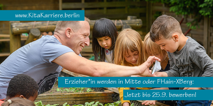 Beruf mit Zukunft gesucht? Starten Sie mit uns in die berufsbegleitende Ausbildung zur/zum #ErzieherIn. Wir bieten: Strahlende Kinderaugen, systematisches Mentorin und alle Vorteile des öD. Jetzt bis 25.9. bewerben. Mehr Infos hier: bit.ly/3xpYduC