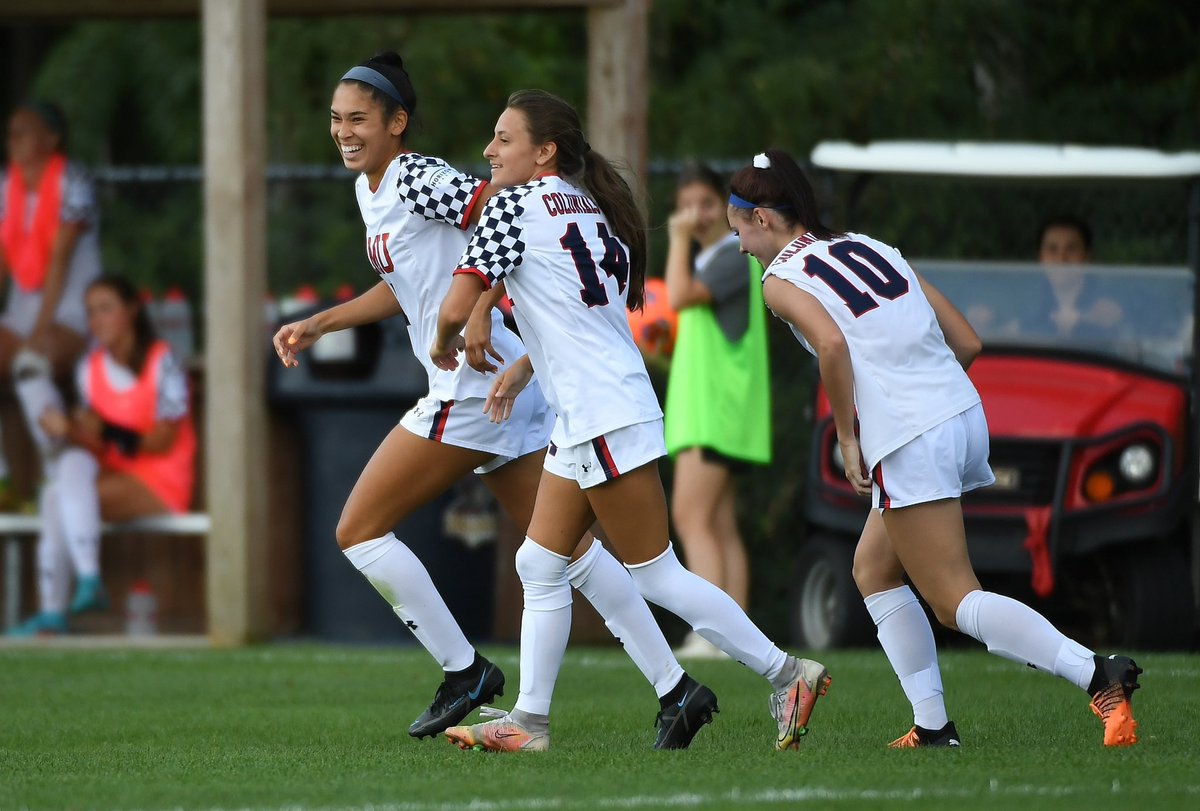 RMU's tweet photo. .@RMUWSoccer is off to their best start in program history! 🙌⚽️ 

With a 5-0-2 record, the Colonials have outscored their opponents 19-5 through seven games. A total have 10 different student-athletes have registered at least one goal this season. https://t.co/6XeqDbolvZ