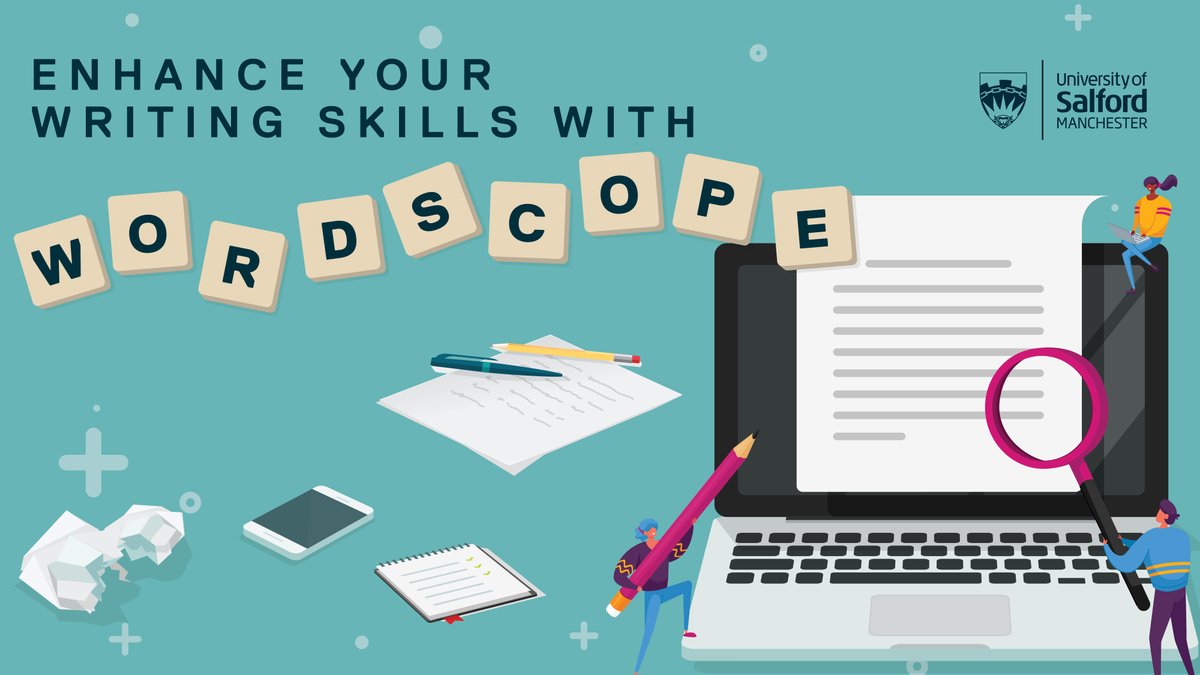 UoS_Students's tweet photo. In need of extra academic writing support? You may be interested in attending Wordscope to help build your confidence 🖋️

✔️ Enhance the way that you write
✔️ Structure your thoughts and ideas
✔️ Become a conscious and coherent writer

Book your place now: https://t.co/OcMVXamaVk https://t.co/DlBxHXObbB