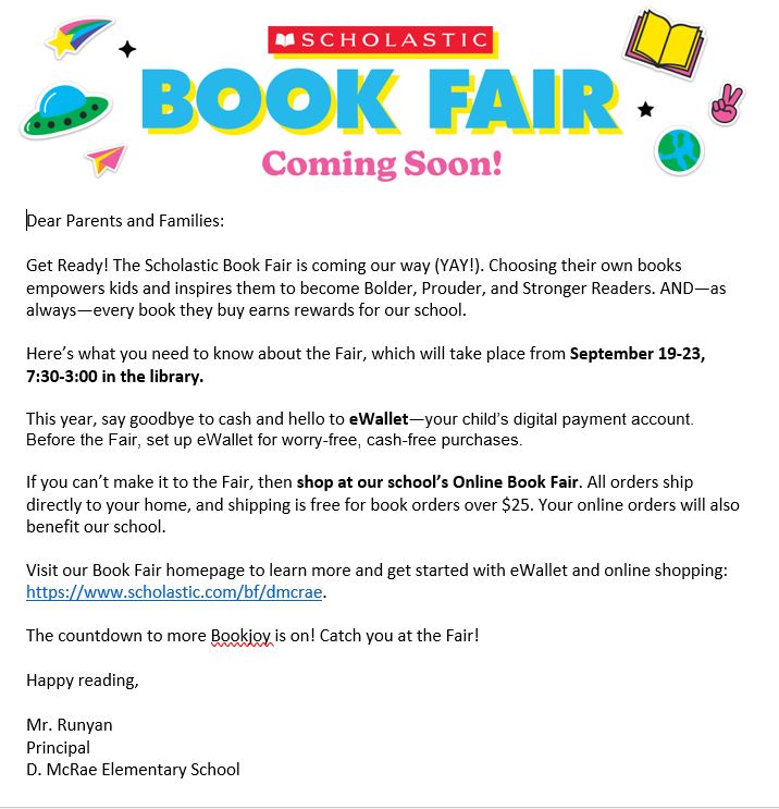 D.McRae Elementary School (@dmcraefwisd) on Twitter photo 