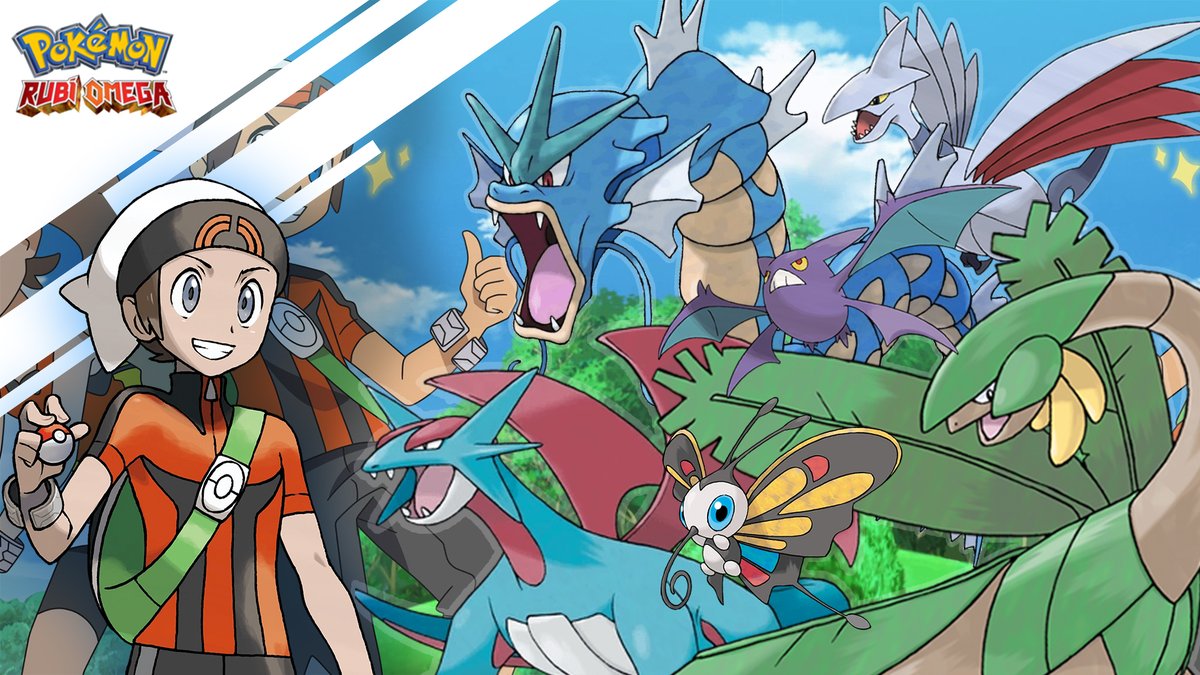 zekrix's tweet photo. Mi team del monotype volador que hicimos en #RubiOmega https://t.co/nHovWkjko1