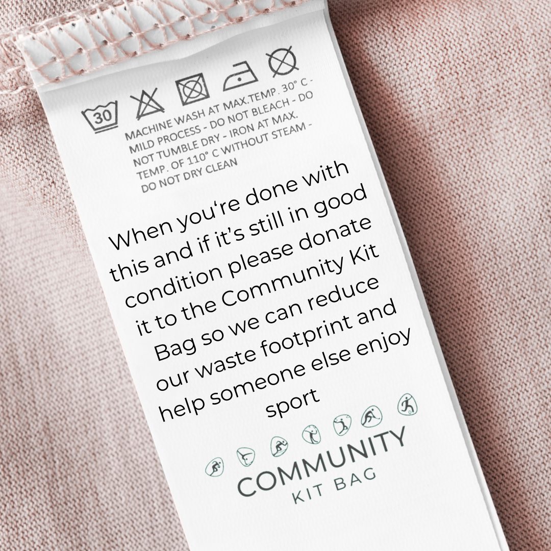 Would love to see this on all sports brand labels