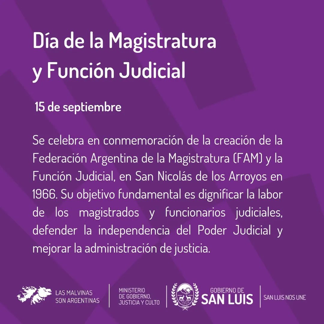 MinisteriodeGob's tweet image. Felicidades a los Magistrados en su día, por defender la independencia del Poder Judicial y mejorar la administración de la justicia ⚖️
@SanLuisGob1