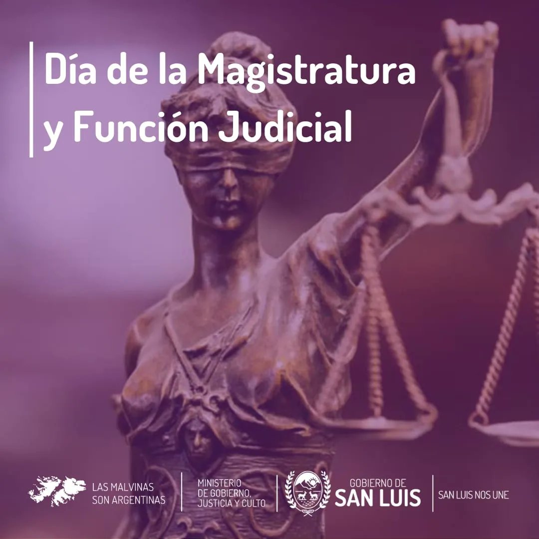 MinisteriodeGob's tweet image. Felicidades a los Magistrados en su día, por defender la independencia del Poder Judicial y mejorar la administración de la justicia ⚖️
@SanLuisGob1