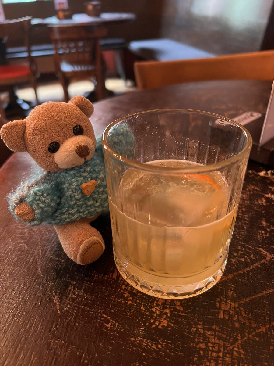 BearGerardi's tweet photo. Celebrating hoomum’s birthday today, in our favourite the #SovietBar in #clujnapoca. Just, err, making sure the drinks are okay for the hooms! #happybirthday #smallbearsneedcocktails https://t.co/PJdnVvypRr