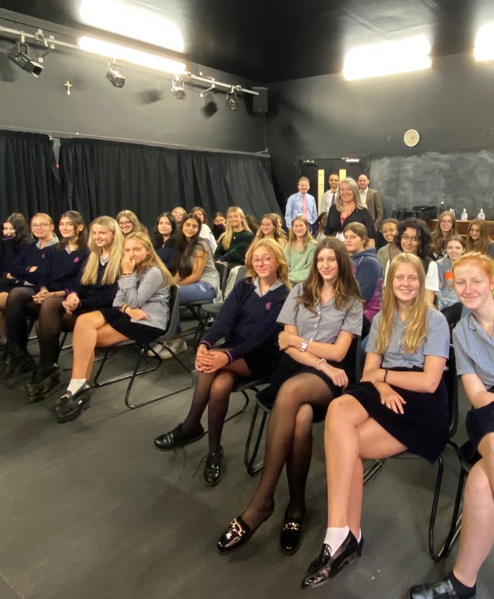 morehouseschool's tweet photo. Thank you to Sam Carlisle from @CauseCommsuk for her informative talk this lunchtime on the exciting world of journalism and PR, the first of our Be More / Careers talks this term. #careers #journalism #news #media https://t.co/LjQTubrDZR