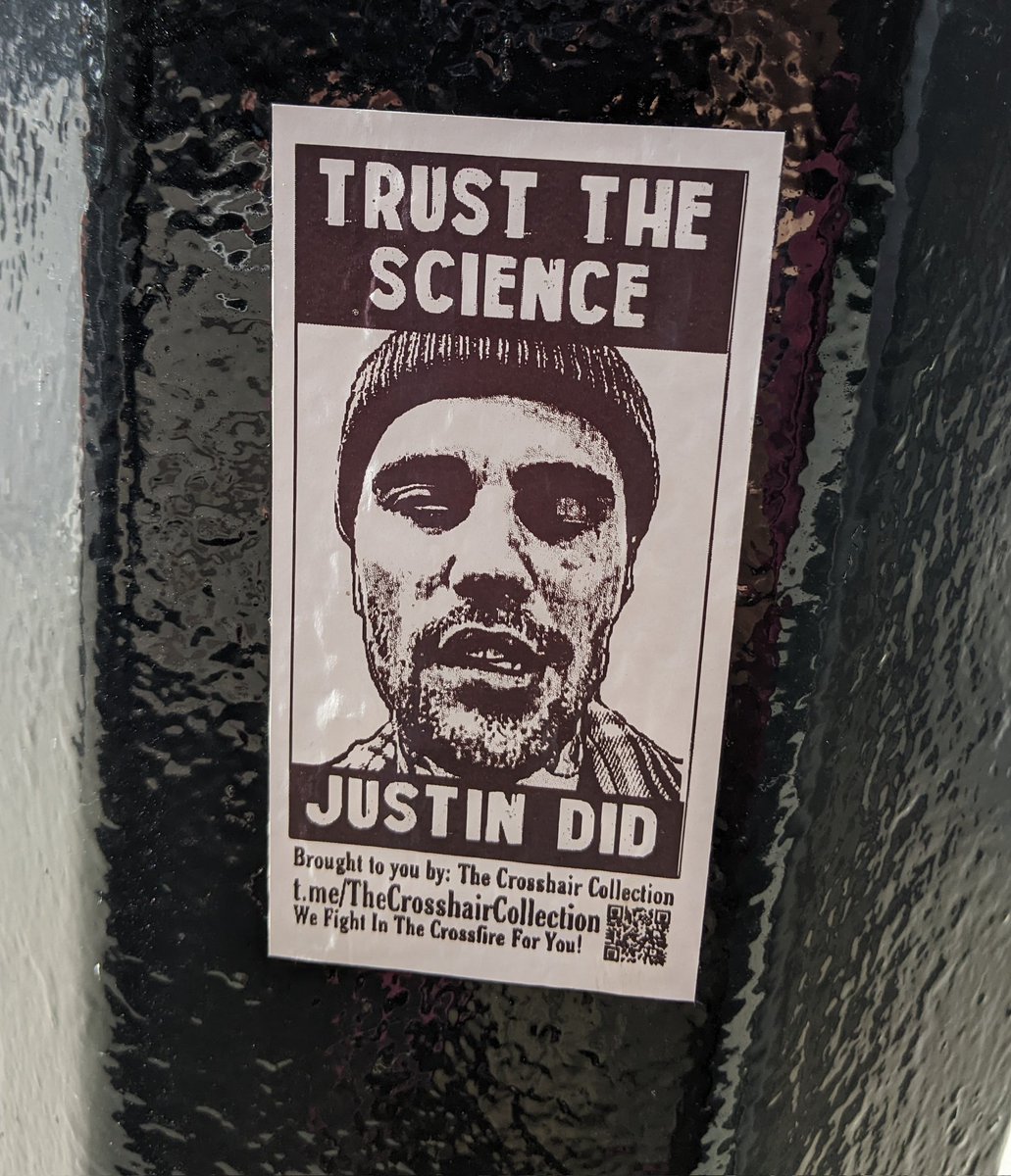 LetsTalkZorro's tweet photo. #spotted downtown #Montreal
#TrustTheScience #NoVaccineMandates #NoVaccinePassports #NurembergCode2 https://t.co/nxjxaraARW
