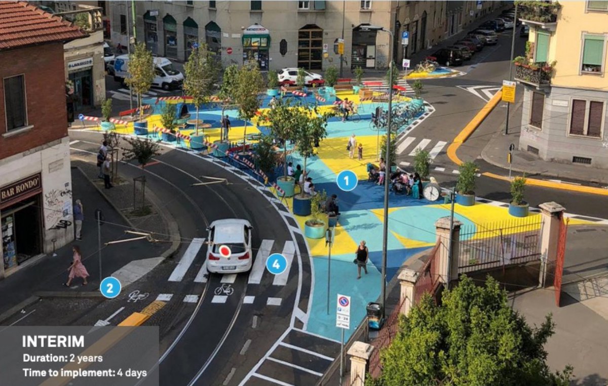 _dmoser's tweet image. 🌳 Before Vs. After in Milan 🇮🇹

Ask your government for leadership and you will get a more livable, green and joyful city 👇👇

📸 by @c40cities