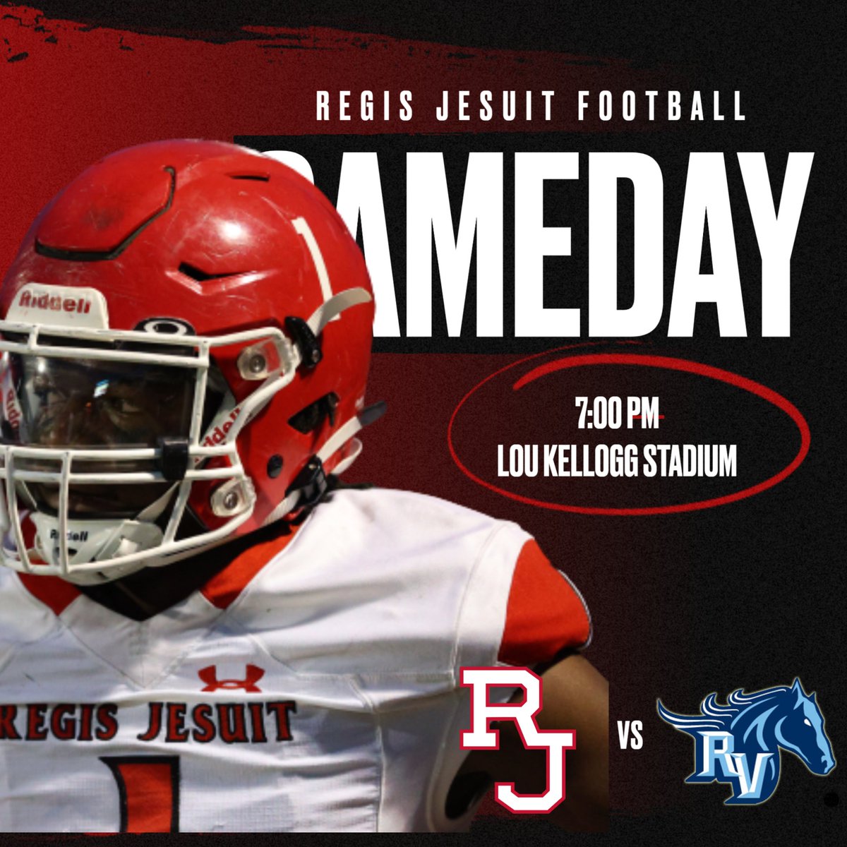 RJHSathletics's tweet photo. GAMEDAY! Raiders host Ralston Valley tonight in a battle of top-ranked football programs. 7pm kickoff. Let's GO!!! @chsaa #RowdyUP #GORAIDERS https://t.co/whoqEpMx8y