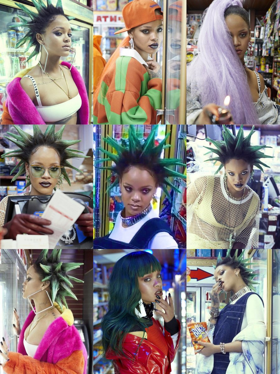 um dos melhores shoots da rihanna