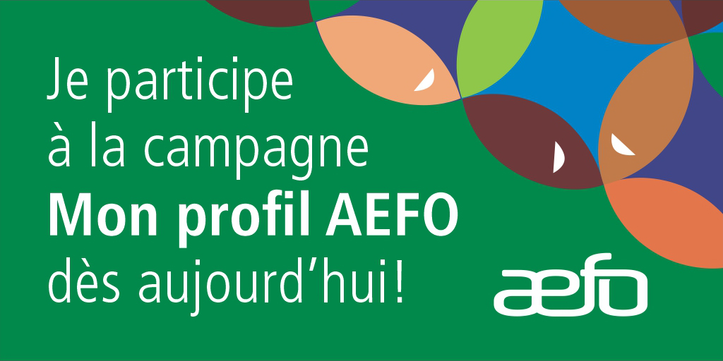 L'AEFO lance 𝗠𝗼𝗻 𝗽𝗿𝗼𝗳𝗶𝗹 𝗔𝗘𝗙𝗢! Nous vous proposons une version modernisée et améliorée : Mon profil AEFO. Les membres qui le désirent pourront y inscrire des renseignements complémentaires, comme l’auto-identification et les champs d’intérêt. ow.ly/on8050KKmMq