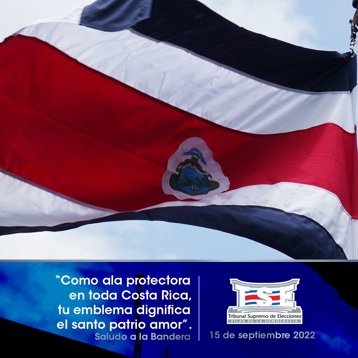 #IndependenciaCostaRica
Conmemoramos 201 años de vida independiente.