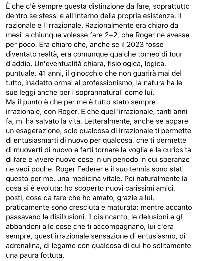 Rossana_Capo's tweet photo. A Roger.
Grazie. https://t.co/bZGjmLemiZ