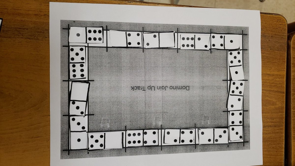 MlleGering's tweet photo. Domino Challenge in grade 2/3 French Immersion! #First20daysofmath
@scdsbmath @SCDSB_Bonjour https://t.co/b5TtwJ3C5K