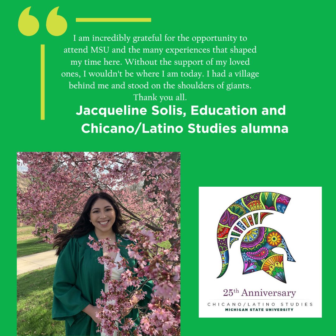 MSUSSCAlumni's tweet photo. As we celebrate Hispanic Heritage Month, the College of Social Science is also proud to celebrate the 25th anniversary of @CLSatMSU! 

You can help support this amazing program today! 

Donate: https://t.co/Dv2NEiE9Hk

Learn More: https://t.co/STLNdmuzC1

#MSUSocialScience https://t.co/Wb13pH2g1O