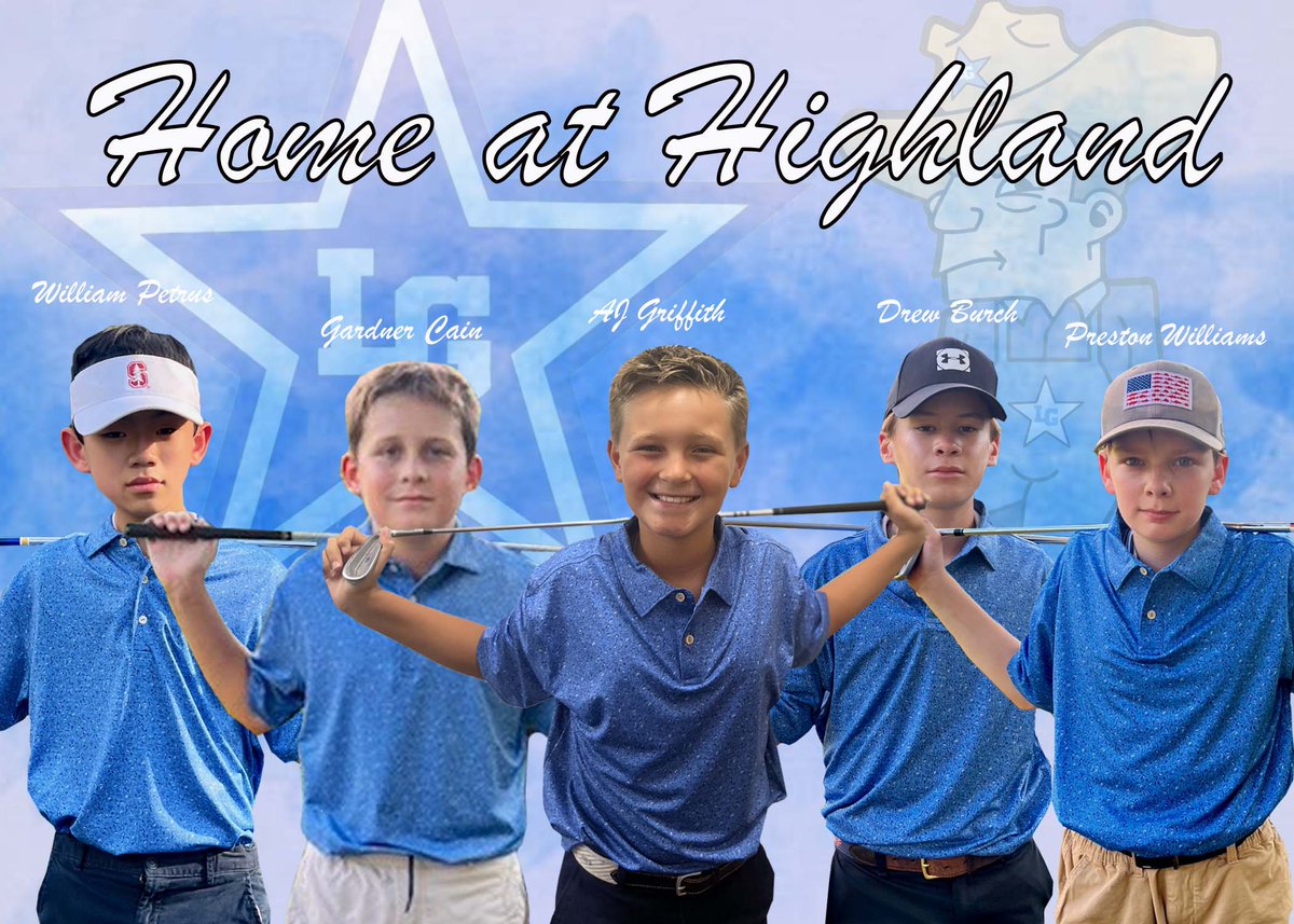 Good luck today young Grangers! Mustang Golf hosts Alexander and Upson Lee at Highland Country Club this afternoon.