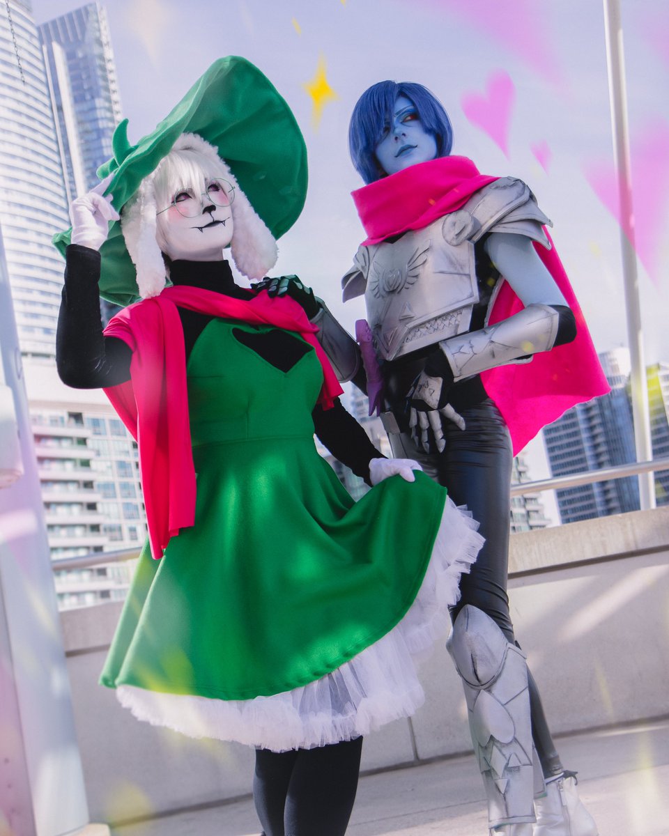 DELTARUNE COSPLAY!
—-
 Happy Anniversary UNDERTALE and hooray for DELTARUNE UPDATES! Thank you Toby Fox ✨❤️ 
Photo: <a href="/chellcreates/">chell ✨</a> 
KRIS: <a href="/keyo_zee/">KeyoZee</a> 
RALSEI: <a href="/sym8tree/">S Y M</a>
