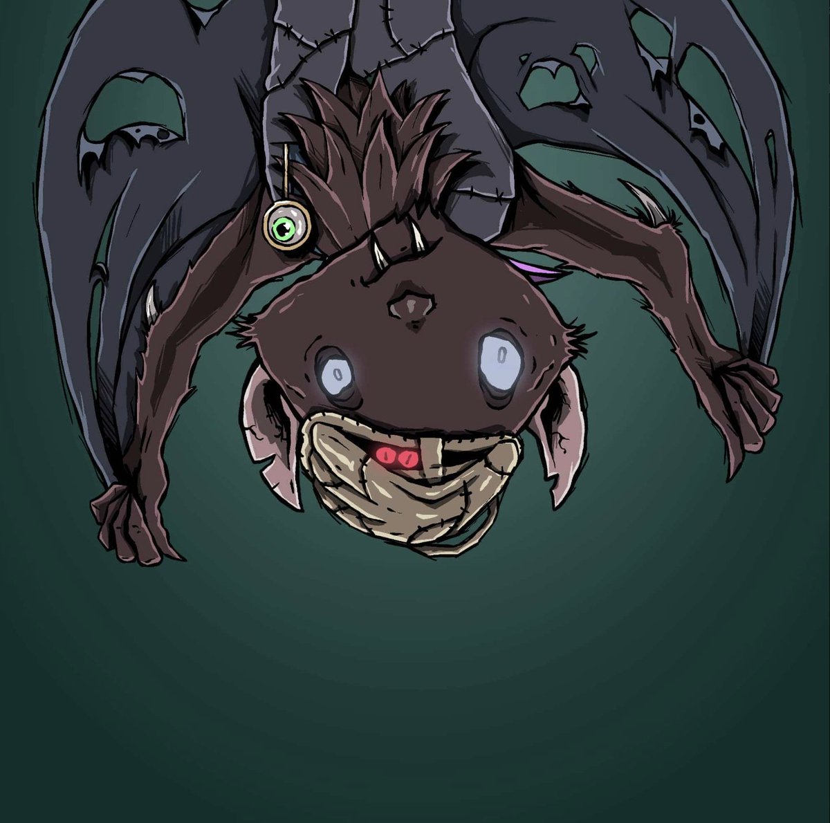 Stusssy78's tweet photo. GA @Moon_Bats colony! Today is mutant day in honor of the Merge! ETH is mutanting and so did the Bats! 
🦇🦇🦇🦇🦇🦇🦇🦇🦇🦇
Show me your Mutants fam! Let´s show the space how strong the #UpsideDown movement really is! 
#MoonVamps #MoonBats #MoonMutants https://t.co/gKolfiogGn