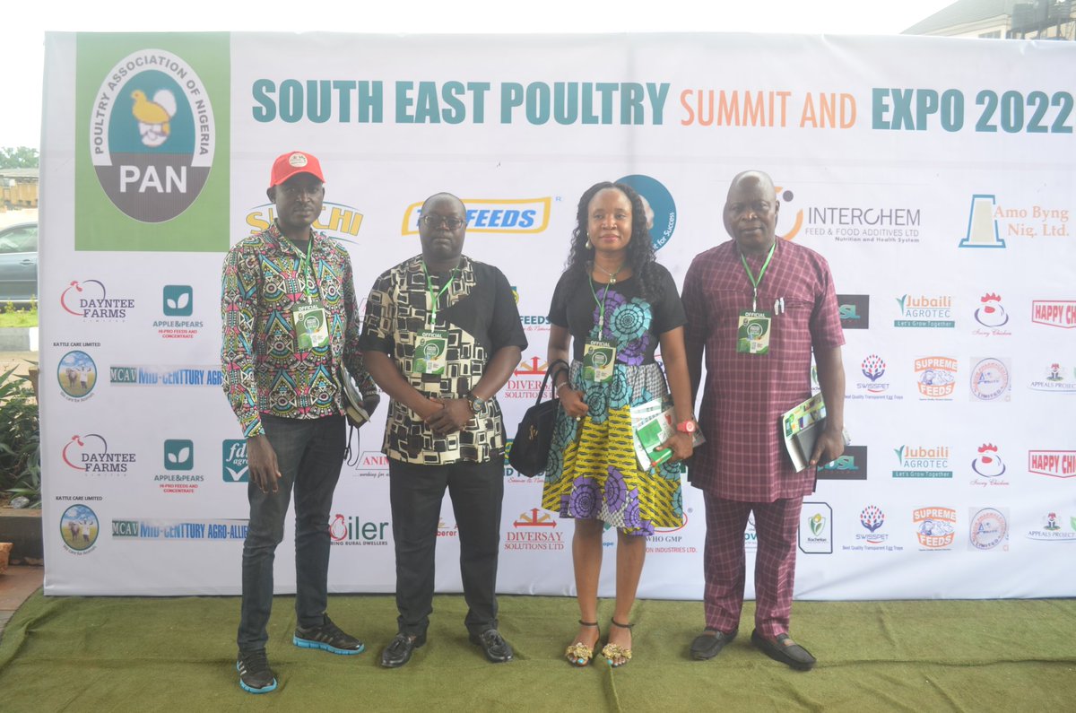 ENUGU APPEALS ACTIVELY PARTICIPATES IN 2022 SOUTH EAST SUMMIT/EXPO, POULTRY ASSOCIATION OF NIGERIA (PAN)

#EnuguAPPEALS
#APPEALSng
#enugustate 

m.facebook.com/story.php?stor…