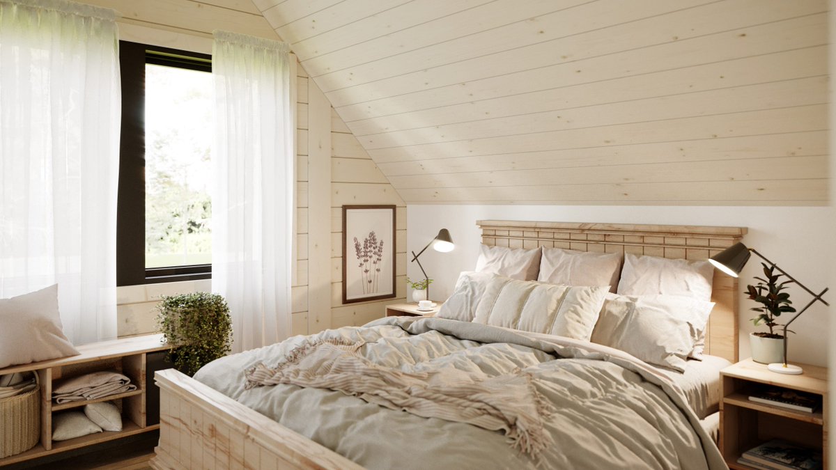 timberblock's tweet photo. #InteriorWeek continues! Today, we're give you a look inside 2022's most popular model - the Berghaus. This Farmhouse is so loved, thanks to it's fabulous overall design. It's 1516 square feet, has 3 bedrooms and 2 baths, is light and airy & has a comfy feeling all around. https://t.co/oIoisZflLS