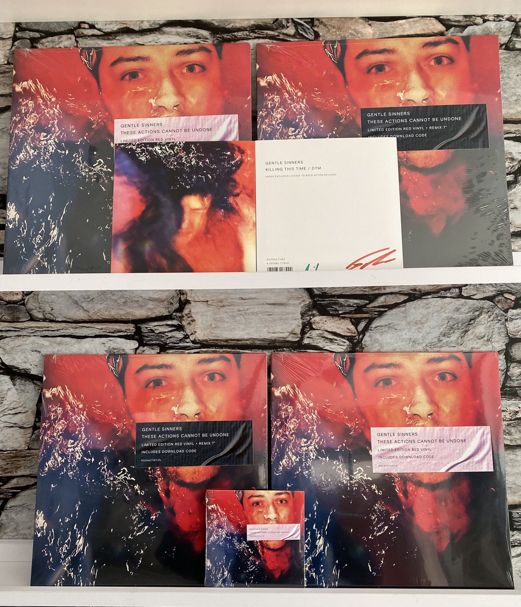 lowportmusic's tweet photo. Released tomorrow the much anticipated These Actions Cannot Be Undone from @gentle_sinners on @rockactionrecs feat. @AidanJohnMoffat from @ArabStrapBand &amp; James from @thetwilightsad inc. ltd indie red vinyl + remix 7”

#newreleasefriday #vinyl #linlithgow #edinburgh #westlothian https://t.co/CPCh6H3qdc