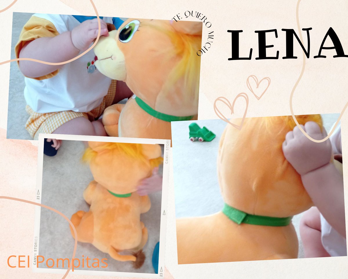 CPompitas's tweet photo. 🦁LENA🦁

Nos encanta nuestra Leona Lena. 
Nuestros más peques la adoran y están familiarizandose con ella.

Lena es un amor y nuestros peques no pueden evitar abrazarlas sin parar.

Equipo Pompitas.

#Lena #ceipompitas
#pompitas https://t.co/DbEnHfysCg