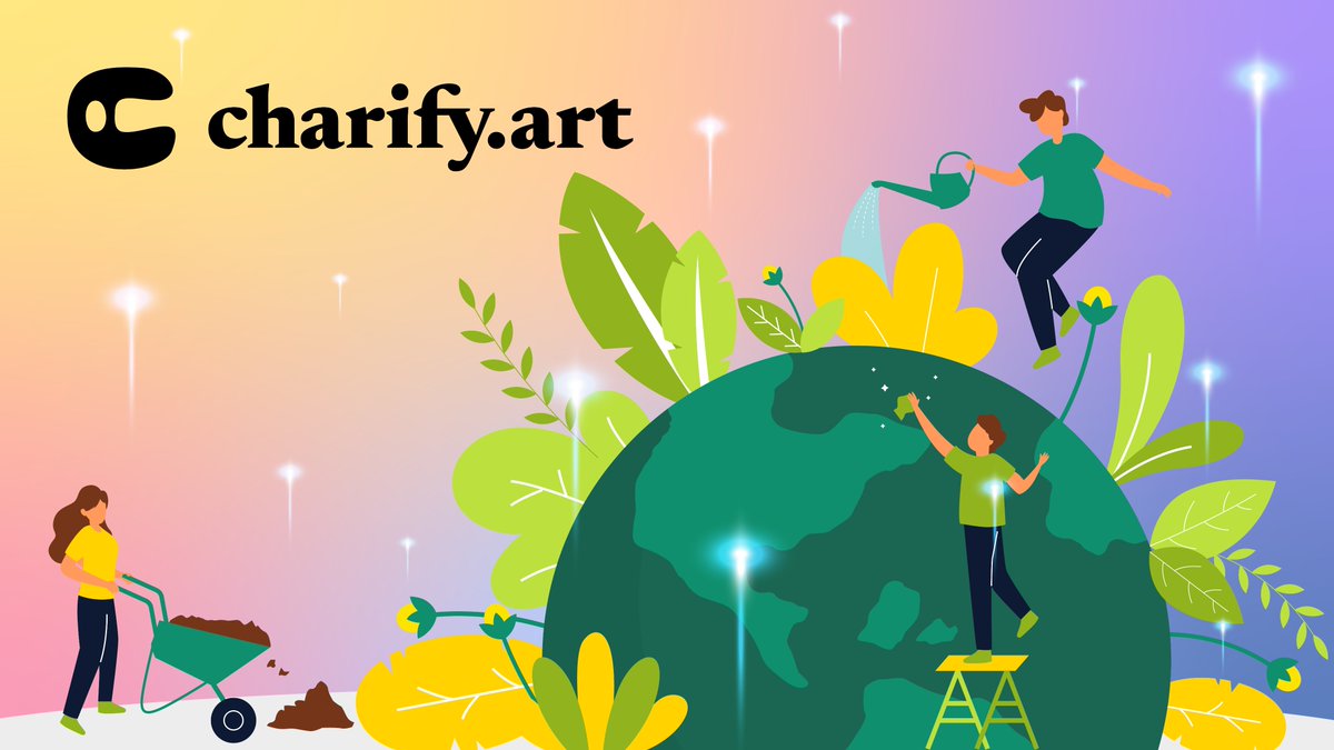philantroo's tweet photo. 👉 Crowdfunding with NFTs that have real utility while helping the world become a better place 👈

Yes, this is https://t.co/hDtMccOUZY 🎨

Soon all positive impact projects and cool artists will be able to apply and raise funds with joint launches. 

Stay tuned 🌎💚 https://t.co/5t5eNNCw0T