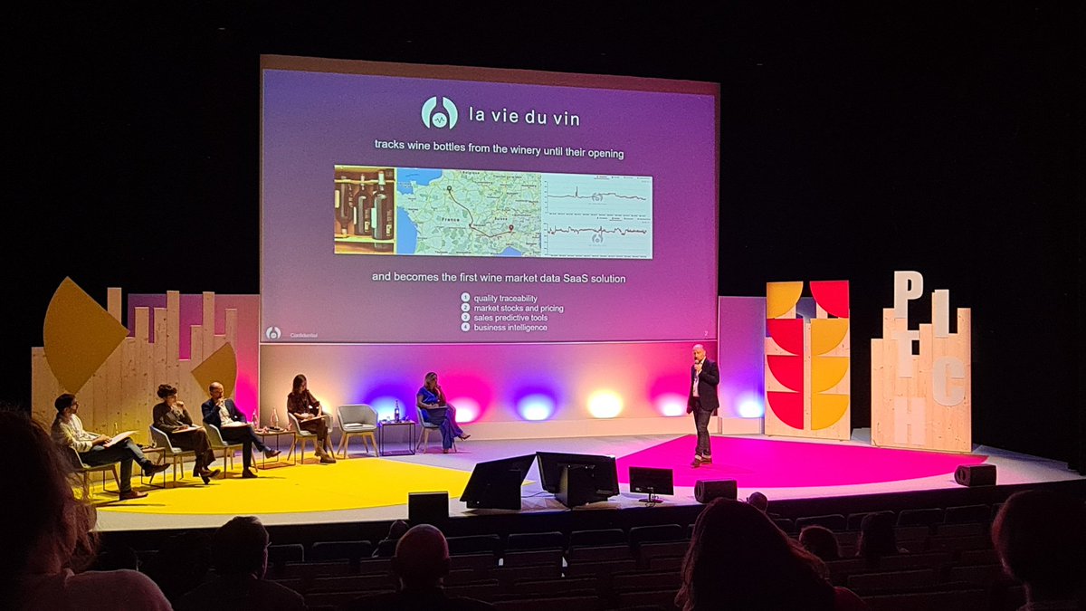 The solution <a href="/lavieduvin/">La Vie Du Vin</a> creates decision making tools based on data about the life of bottles, step by step, from the winery until consumption. 🍷 #agrifoodture