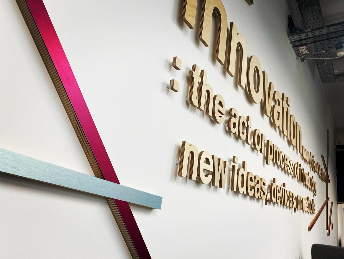 IndigoVisual's tweet image. One of our favourite materials to work with is Birch Ply. It creates a natural feel with an #Architectural look 😍
#designthinking #creativesolutions