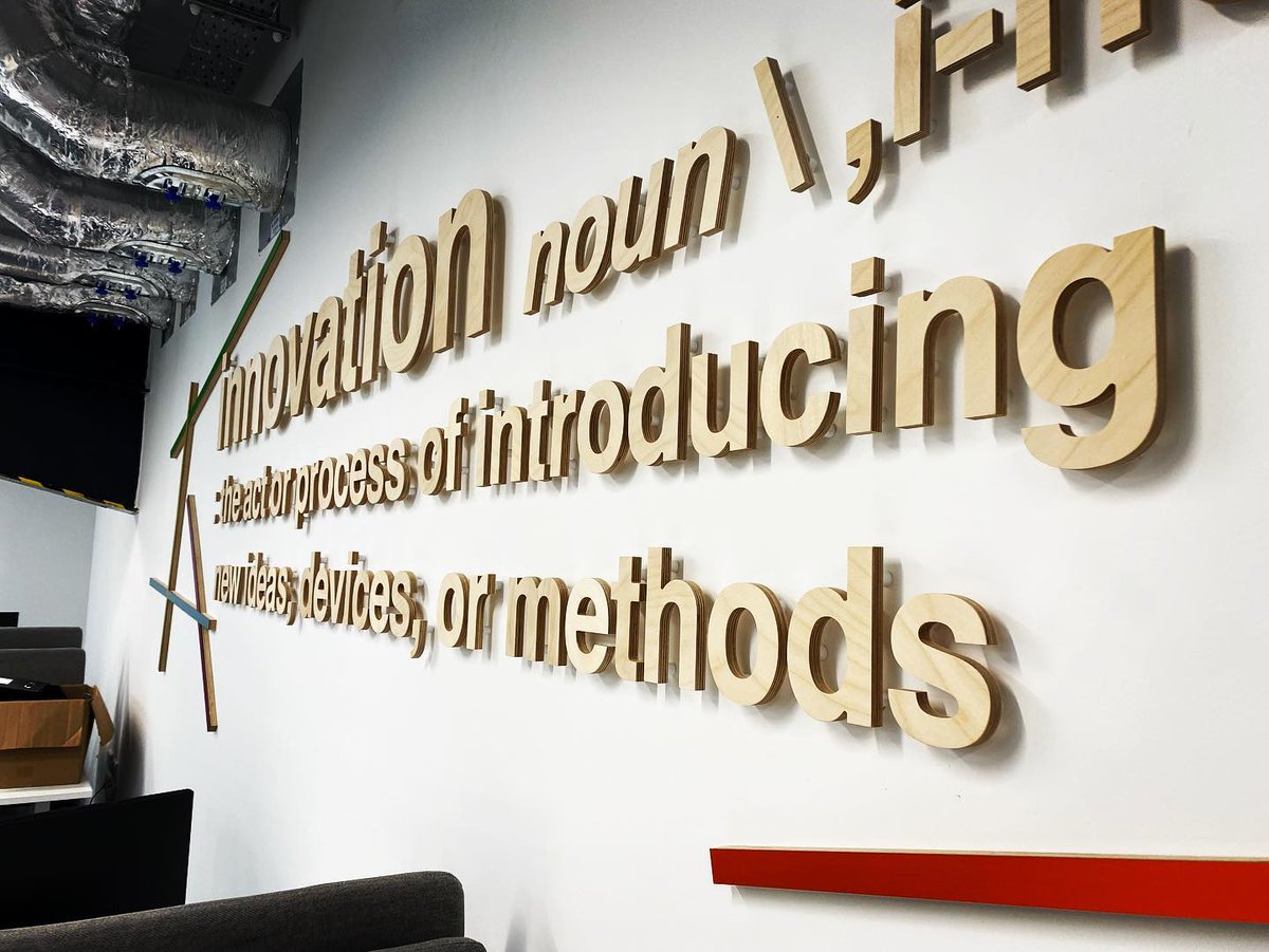 IndigoVisual's tweet image. One of our favourite materials to work with is Birch Ply. It creates a natural feel with an #Architectural look 😍
#designthinking #creativesolutions