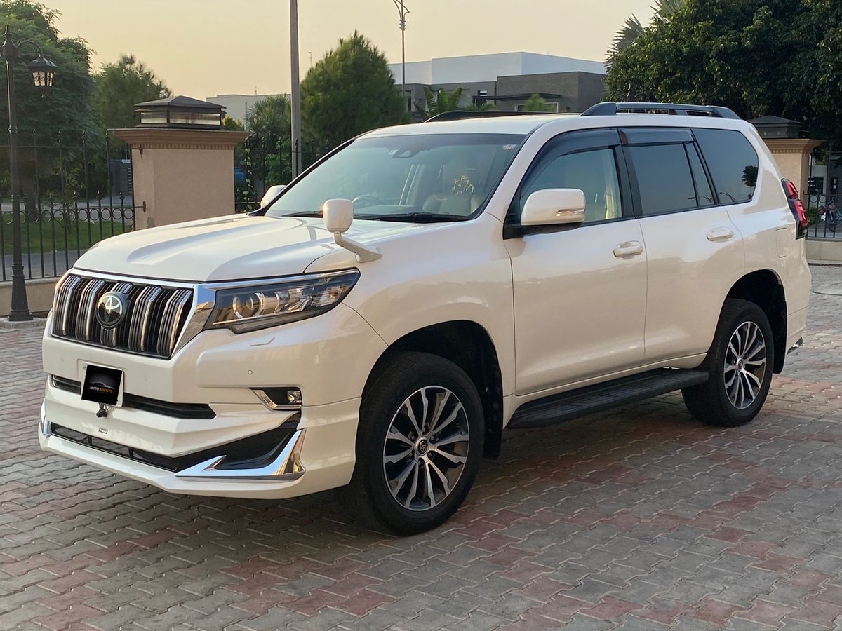 AgentsAuto's tweet photo. Toyota Land Cruiser Prado TX L 2018
Call us: 0344 1042043
Location: Lahore
#BasicInfo
Mode: 2018
Import: 2022
Registered: APL
Mileage: 39,000km
Demand: 25,500,000/-
Auction Grade: 4.5 auction sheet available
Condition: right back fender showered
https://t.co/aWEnw7AxWE https://t.co/kFab3cbB0Z