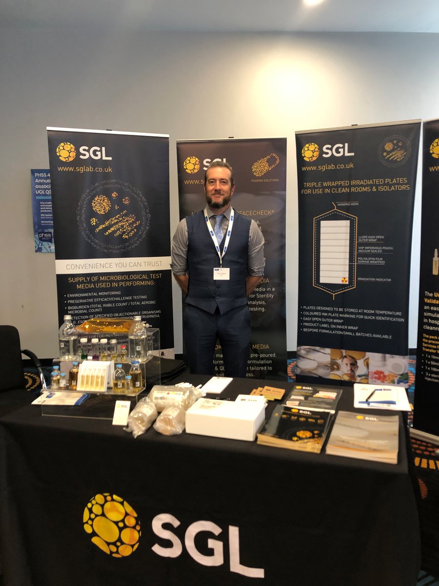 SGL_UK's tweet photo. Our impressive display at the @PHSSociety 40th Annual Conference 2022. Pop over to stand 8 and speak to our sales team, Anthony Crawley and Claire Perrins. For any further questions email sales@sglab.co.uk #SGL #PHSS #team #exhibition #microbiology https://t.co/uoGuc5vPPg