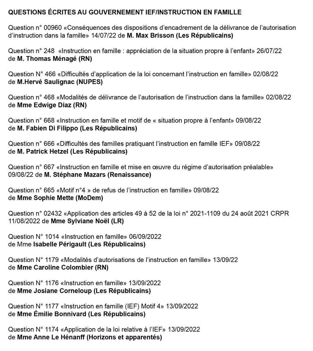 14 questions tjs sans réponses... Un silence qui ne peut que nourrir la défiance des citoyens face au monde politique. Merci infiniment aux parlementaires qui portent dans l'hémicycle les voix des citoyens! Cet évitement du débat démocratique est un poison lent qui détruit 👇