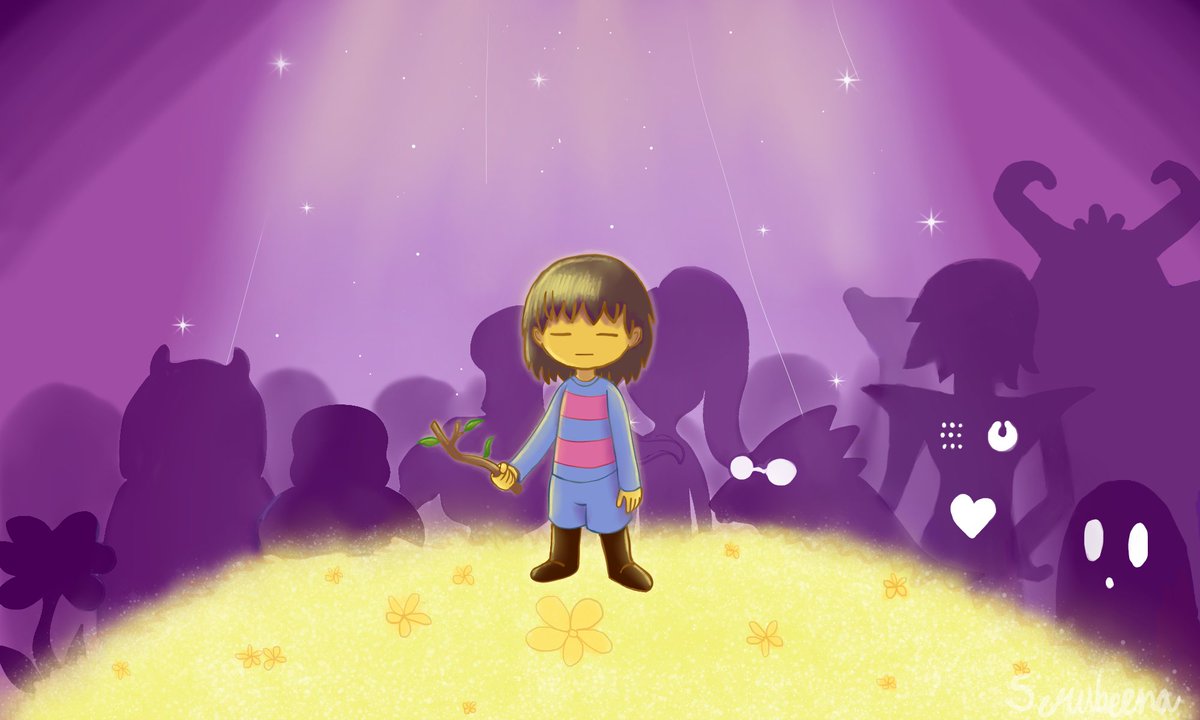 serubeena's tweet photo. Happy 7th anniversary, Undertale! ❤️

#undertale7thAnniversary #UNDERTALE7周年記念イラスト #undertale7周年 #undertale @tobyfox https://t.co/iX3ItTJwc4