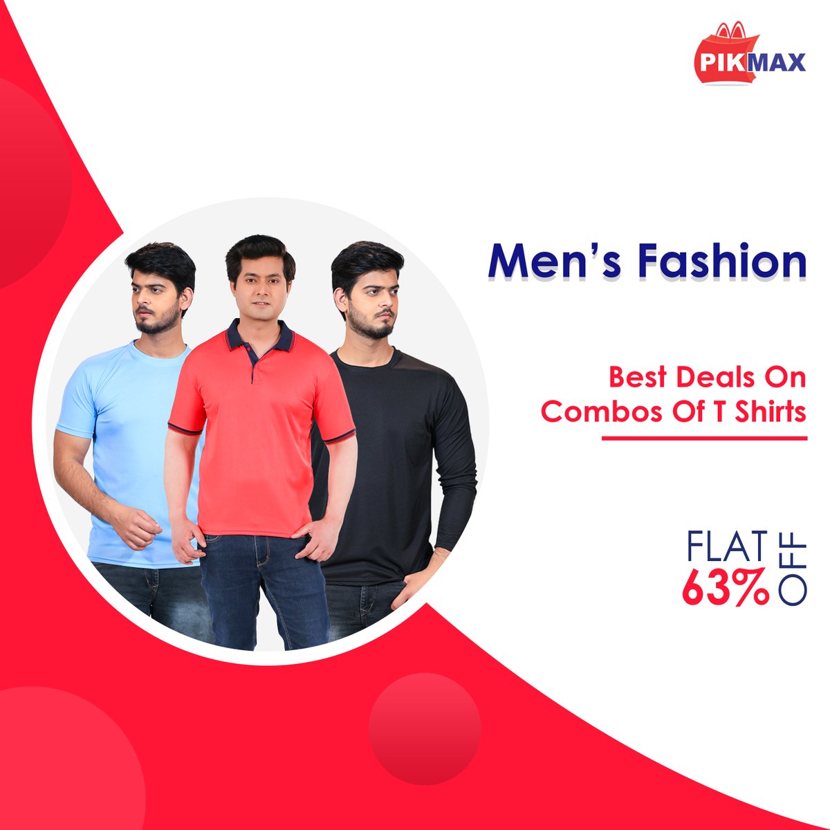 pikmaxofficial's tweet photo. Upto 63% Off on Mens Fashion Topwears – Full Sleeve, Round Neck T-shirts, Polos, Kurtas and Much More Only on https://t.co/6kYXGyTRHx. Shop Now!
Click to buy: https://t.co/fhGhUrSp3v
Call & Place Order: 9780177770
#PIKMAX #MensFashion #TopWears https://t.co/IBKshpbR3E