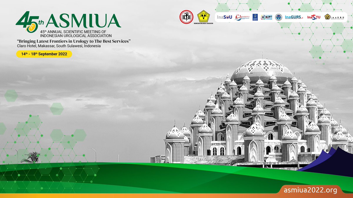 drserefoglu's tweet photo. The 45th Annual Scientific Meeting of Indonesian Urological Association (#ASMIUA) will be held in #Makassar, with the theme “Bringing Latest Frontiers in Urology to The Best Services”. We will be summarizing “restorative #erectiledysfunction treatments” 😉
https://t.co/g6WUa8WLLn https://t.co/CDPvANtBMm