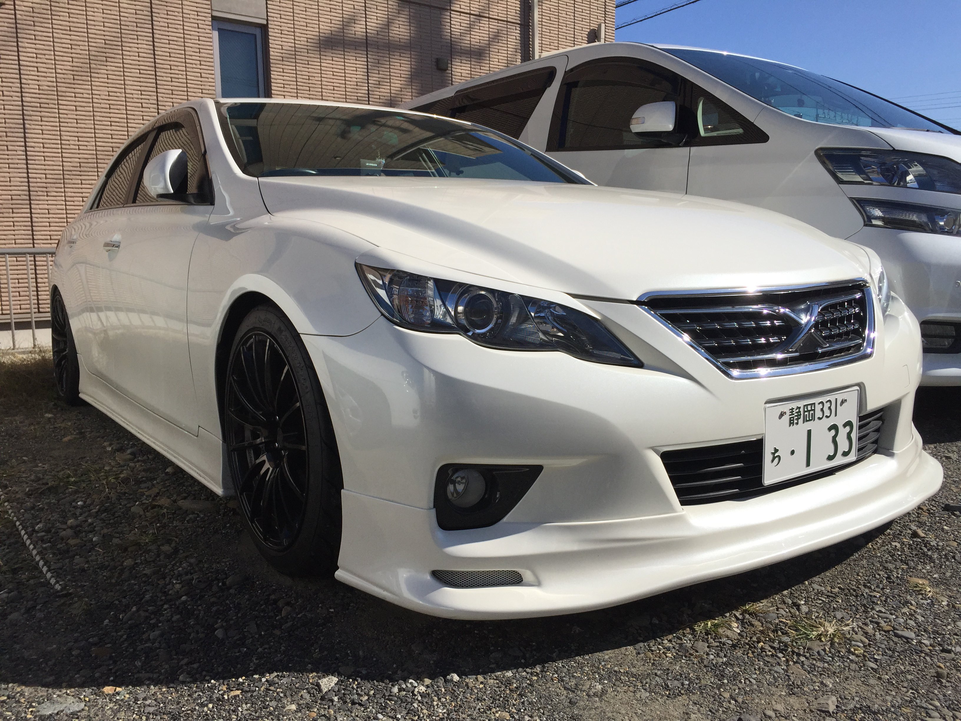 130系前期　マークX STガレージ　ヘッドライト 美品）マークX 130前期 ヘッドライト STガレージ ガレージサクセス