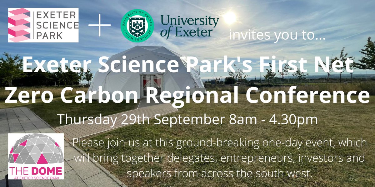 Join us for our first Net Zero Carbon conference - showcasing world class products and ideas – in just two weeks’ time!
We have a limited number of tickets remaining, which are just £10, for a morning of talks, networking, lunch and tours. Book here bit.ly/3dc0e6Z