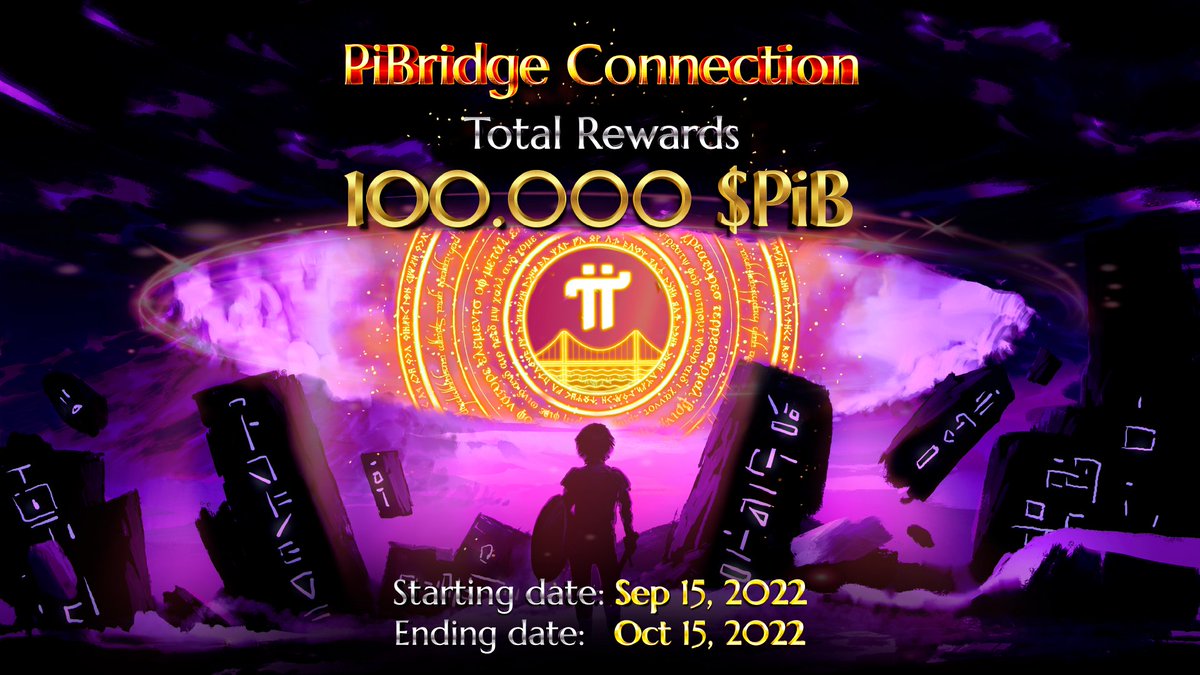 PiBase_co's tweet photo. 🎁 PIBRIDGE CONNECTION PROGRAM 🎁
🏆Total Rewards: 100.000 $PiB
🔥 Let's join:
1. Post a photo with an introduction to PiBridge
2. Use hashtags #PiBridge, #PiBridgeorg
3. Submit report in the following form: https://t.co/GQ9MvlhW6k
#PiNetwork @PiNetworkNews
@PiNewsMedia https://t.co/rm95D4EeVC