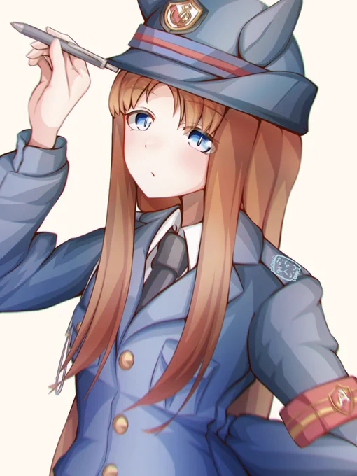 婦警グラスちゃん #ウマ娘  #グラスワンダー 