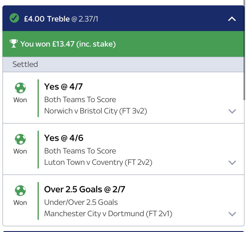 TheCornishTips1's tweet photo. But still in profit for the day thanks to our 5 pointer landing @ 5/2 💰 https://t.co/Ofghgsjj62