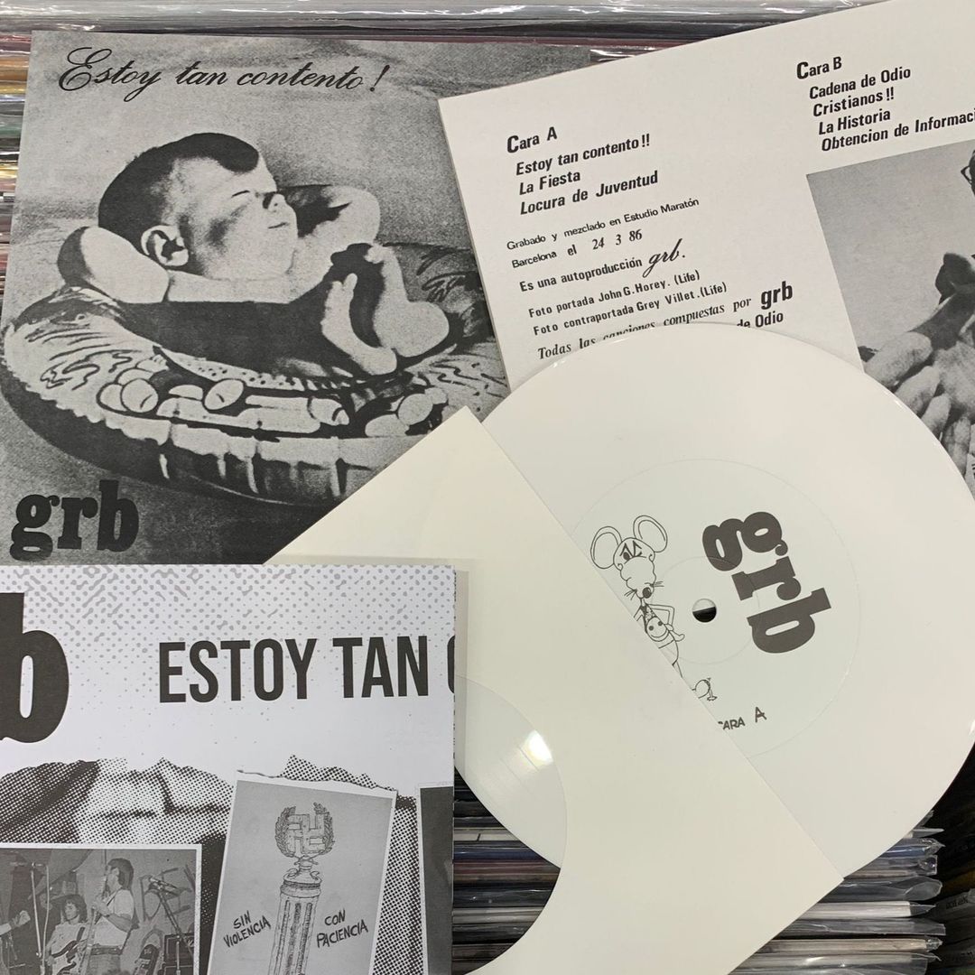 DailyRecordsBcn's tweet photo. De Nou En Stock!!
Reedició d’aquest gran EP dels GRB, banda barcelonina amb membres de Ultimo Resorte i Frenopaticss!
EP de 7 cançons originalment editat l’any 1986, edició en vinil blanc!
https://t.co/kRYgSnK6Dg
#grb #ultimoresorte #frenopaticss #punk #barcelonapunk https://t.co/ZRiqDrRih2