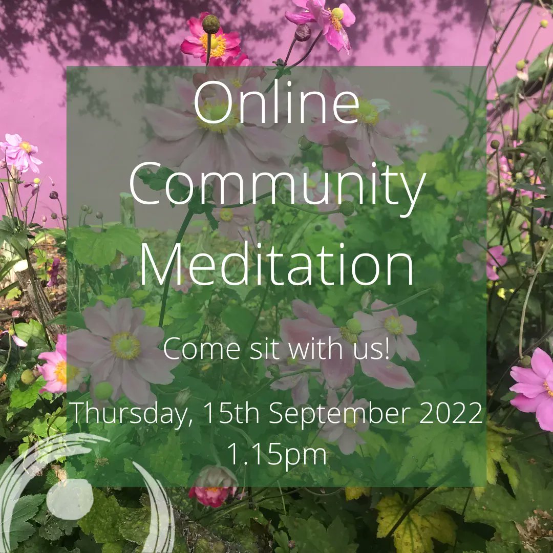 Come join us for a lunchtime treat. Immerse yourself in sound with the lovely Simone Meschnig, sound healing therapist and meditation teacher, who will be leading the practice today at 1.15pm.  

For details: sanctuary.ie/free-online-me… 

#healing #nature #meditaion #selflove