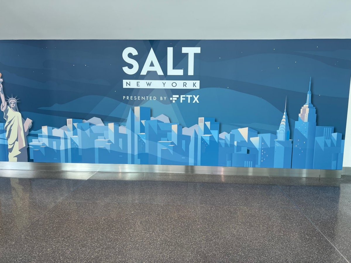 HelloTelosNL's tweet photo. Het is de laatste dag op @SALTConference en ons team heeft hard gewerkt met vergaderingen, evenementen en panels!
We pakken binnenkort weer onze koffers; het is een drukke maand voor #Telos ๏ธ
#cryptoevent #saltconf #web3 #defi https://t.co/iaEvm5KS8m