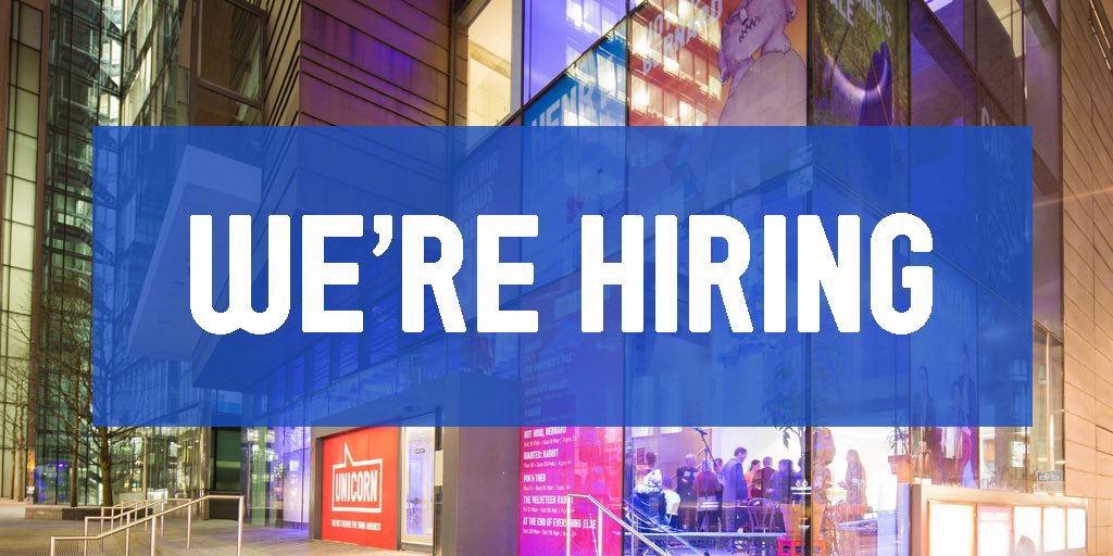 New job alert! 📢 We're looking for Front of House assistants to join our team. Find out more: bit.ly/jobsatUnicorn