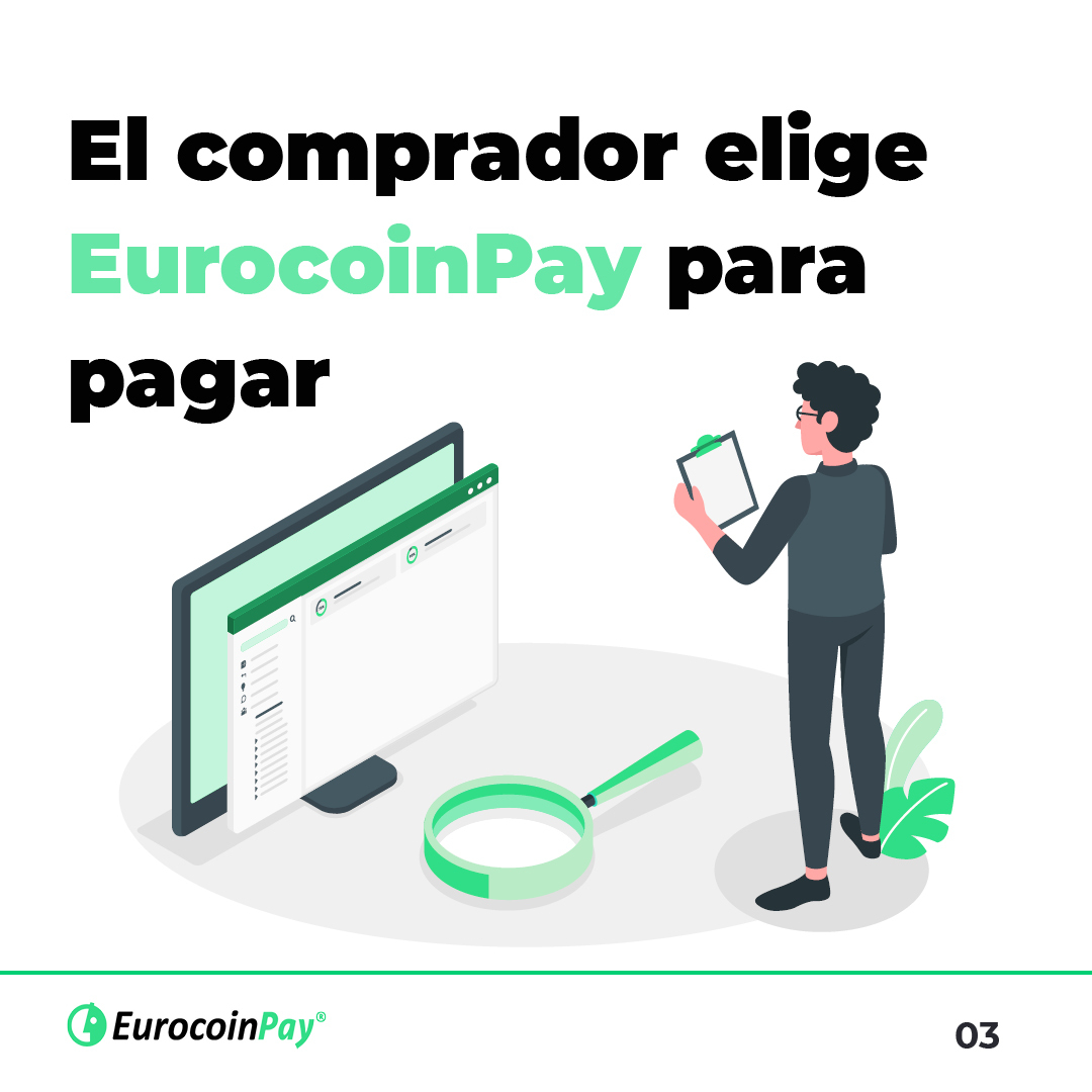 eurocoinpay's tweet photo. ¿Cómo funciona #EurocoinPay?
Desliza y descubre cómo pagar con #criptomonedas al instante en cualquier lugar del mundo y en tus comercios favoritos
#btc #cripto #inversión #pagar #ecommerce #tpvvirtual #comercio #pago https://t.co/j4wdWaHxMX