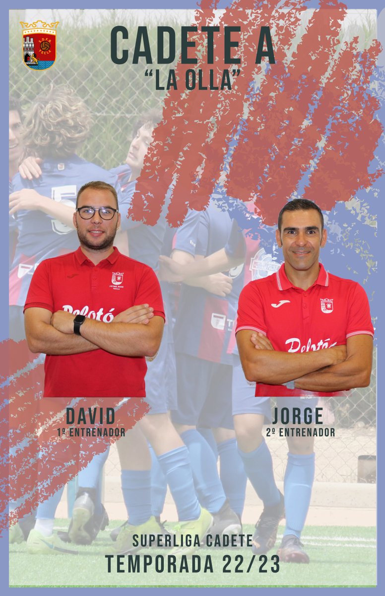 #CadeteA | Esta semana se inicia la temporada para el Cadete A “La Olla” en la Superliga Cadete.

David, ayudado por Jorge dirigirán al equipo en esta ilusionante temporada en la máxima categoría cadete.

Mucha suerte al equipo para esta temporada.