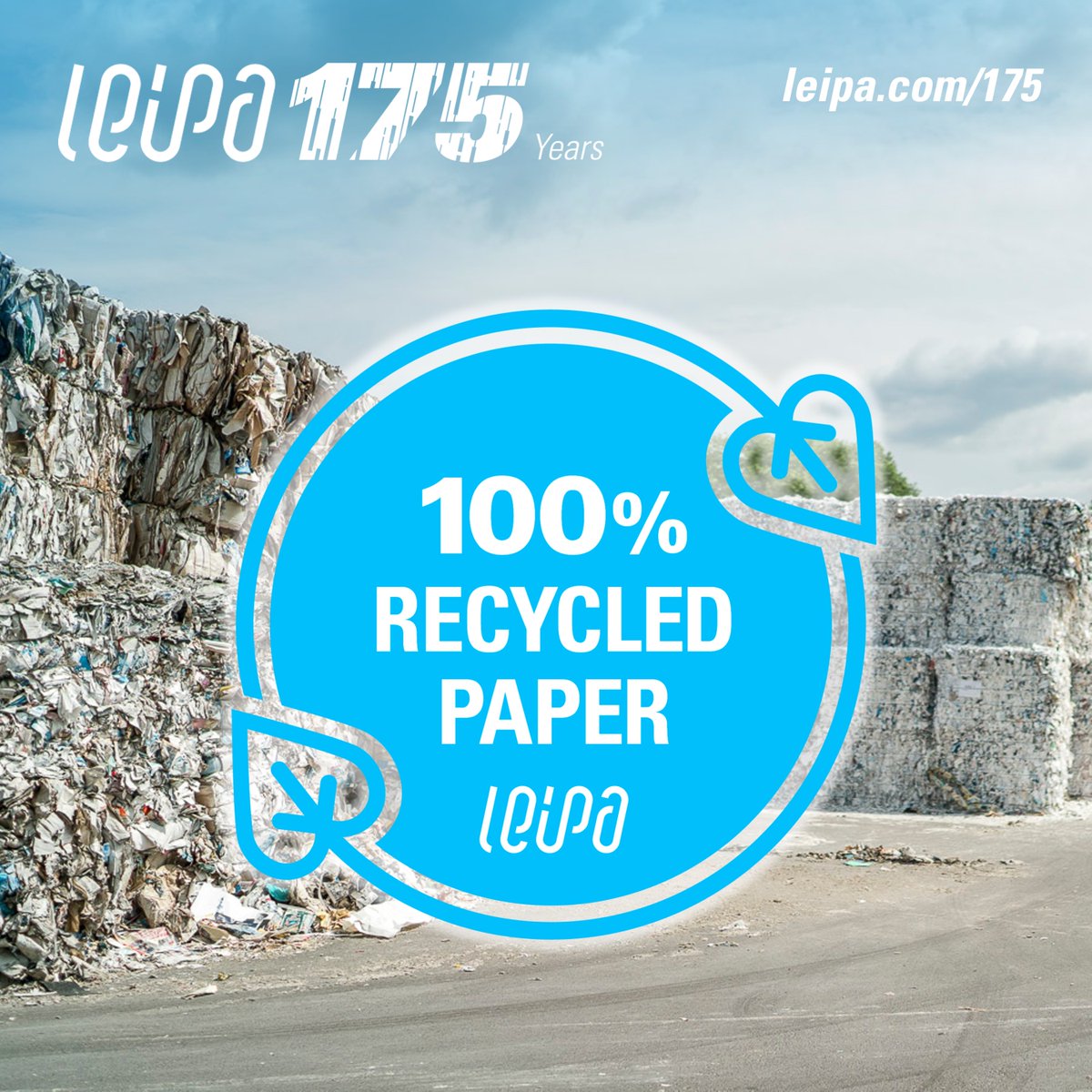 Leipa_Group's tweet photo. 175 years of LEIPA: Based on 100% recycled paper - In 1973 a significant change was made in Schrobenhausen: Waste paper now completely replaced cellulose as a raw material.
https://t.co/XLmPBNQcQc
Celebrate with us on https://t.co/ofPuMkfOQ5
#leipa #teamleipa #leipa175 https://t.co/XHDDU8WiO7